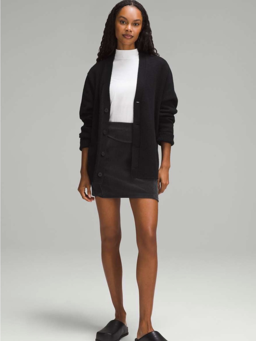 Lululemon Scuba Mid-Rise Mini Skirt